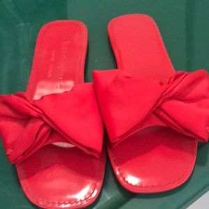 Kate Spade slides worn once